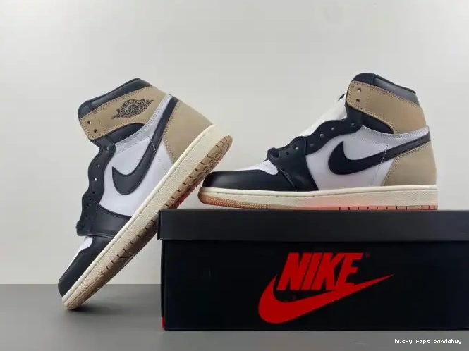 Rep Husky High Air Jordan OG 1 WMNS Latte FD2596-021 0407